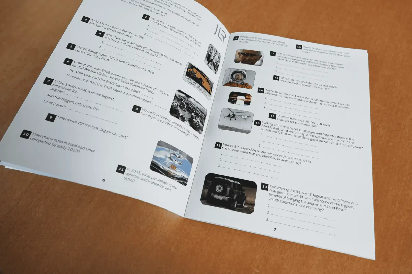 Reeds gedrukte brochures en magazines